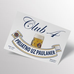 Podmetač & Jelovnik B3 (kunstdruk papir)